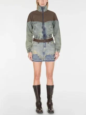 Zip Denim Jacket