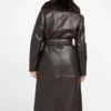 Zoey Faux-Leather Coat