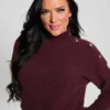 Zylee Wool-Blend Sweater